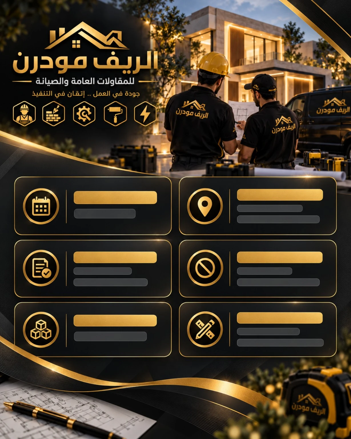 باقة تنفيذ ملحق سكني — 1